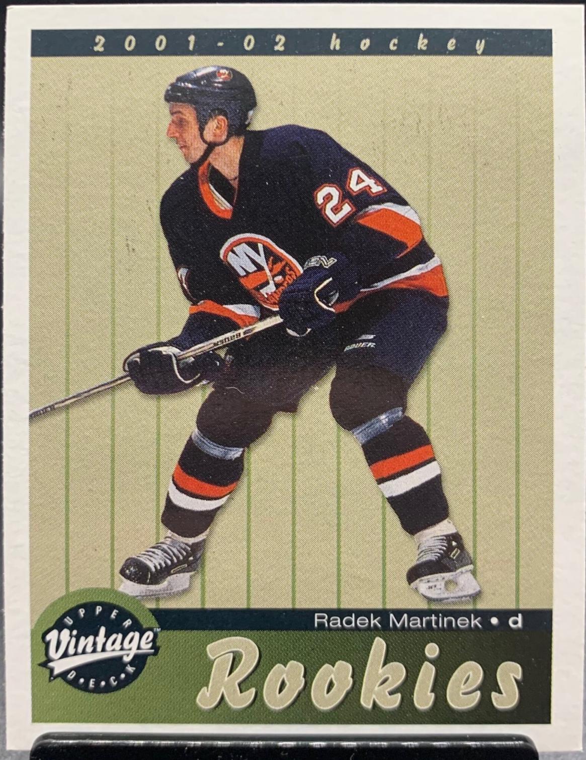 Radek Martinek #287 2001-02 Upper Deck Vintage Hockey
