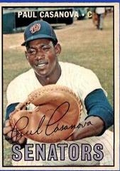 Paul Casanova #115 Baseball Cards 1967 O Pee Chee Prices