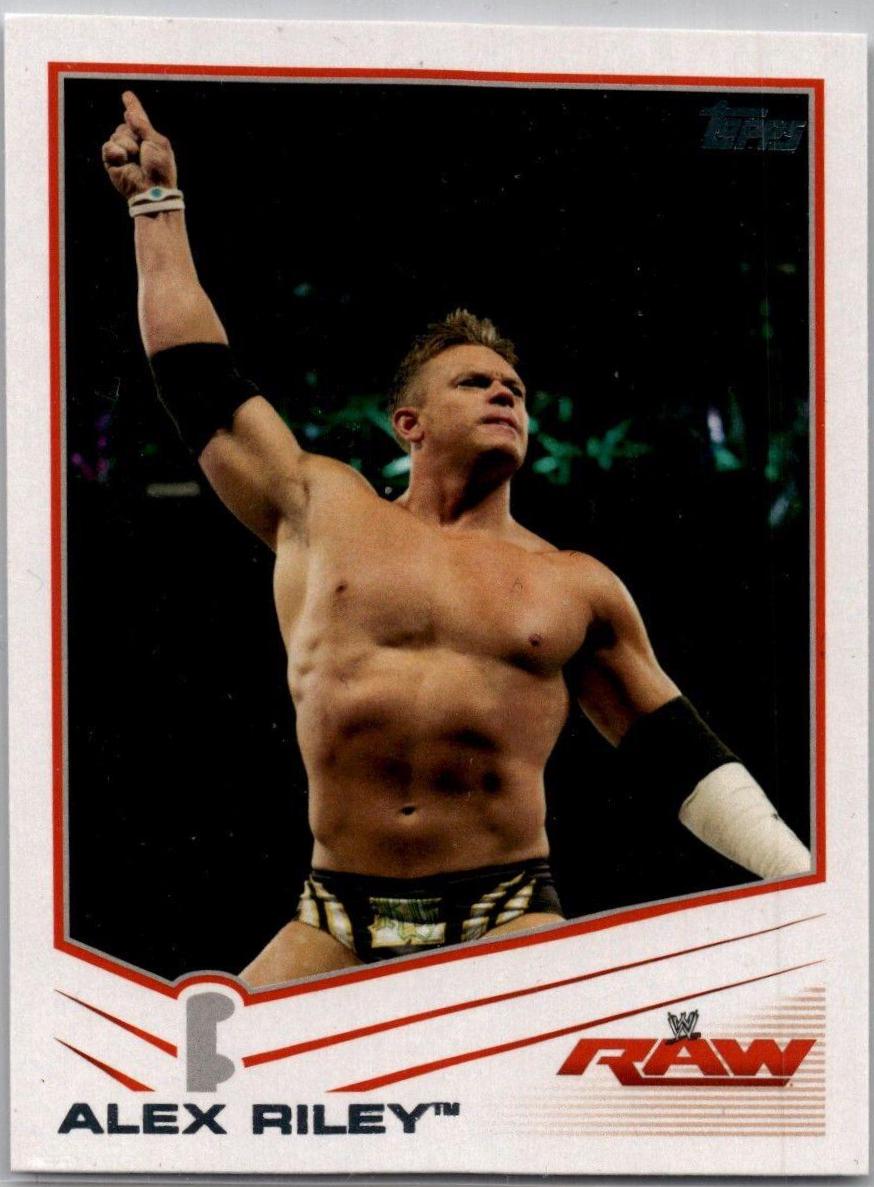 Alex Riley #2 Wrestling Cards 2013 Topps WWE