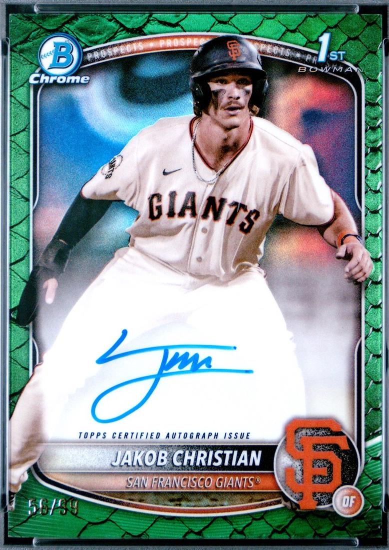 Jakob Christian [Reptilian Green Refractor] #CPA-JCH