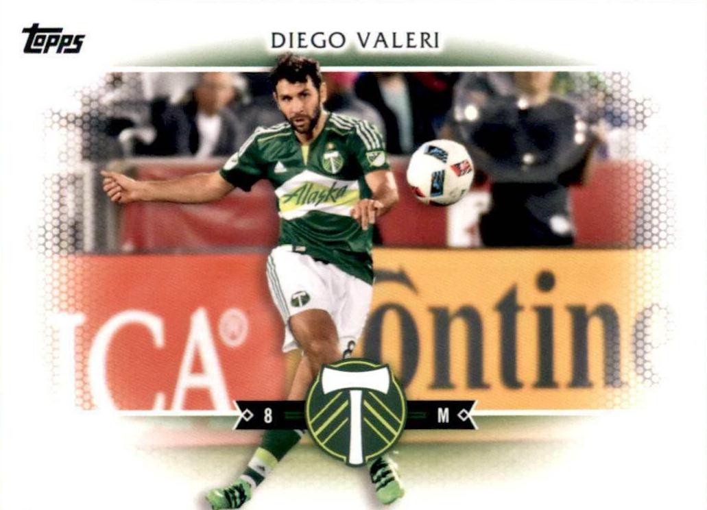 Diego Valeri #65 2017 Topps MLS