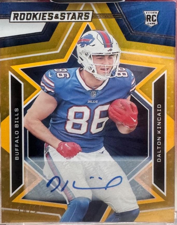 Dalton Kincaid #125 2023 Panini Rookies & Stars Signature Football