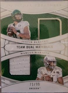 Justin Herbert, Marcus Mariota