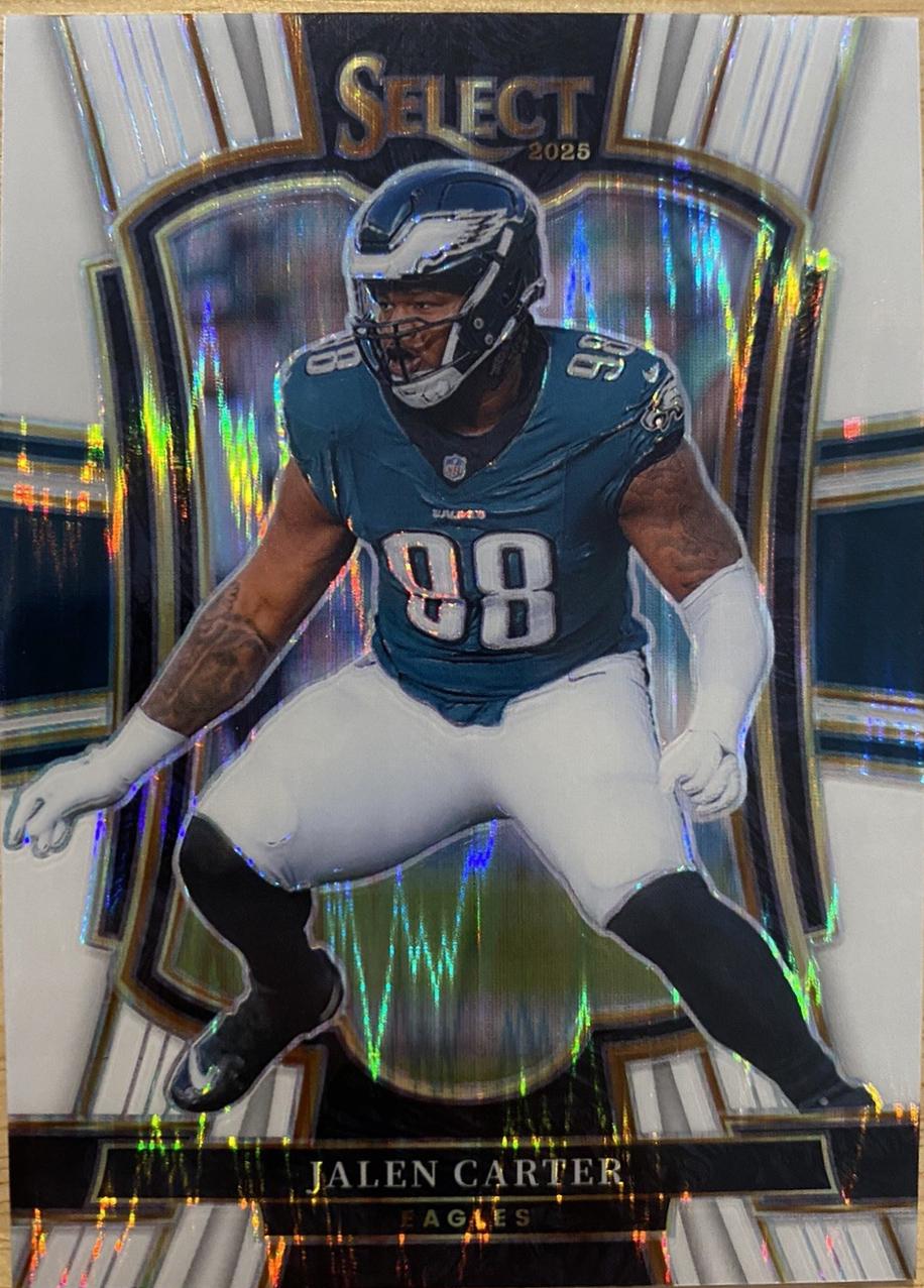 Jalen Carter #191 2025 Panini Select Football