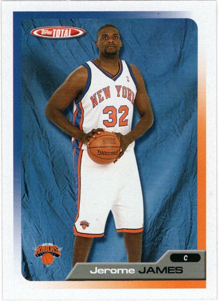 Jerome James #316 2005-06 Topps Total Basketball