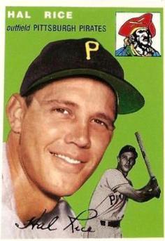 Hal Rice #95 Baseball Cards 1994 Topps Archives 1954 Reprint