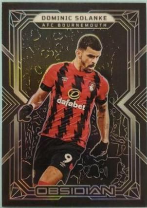 Dominic Solanke #1 Soccer Cards 2022 Panini Obsidian