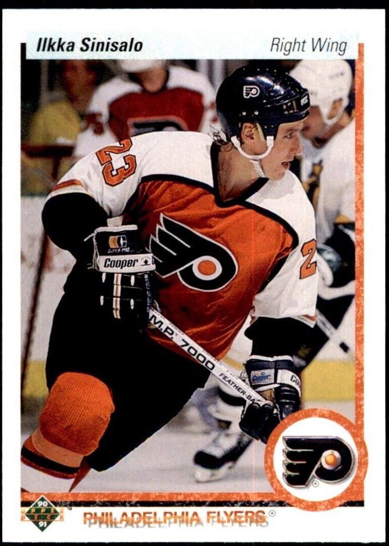 Ilkka Sinisalo #120 Hockey Cards 1990 Upper Deck