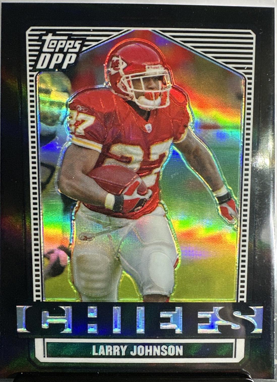 Larry Johnson [Chrome Black Refractor] #2