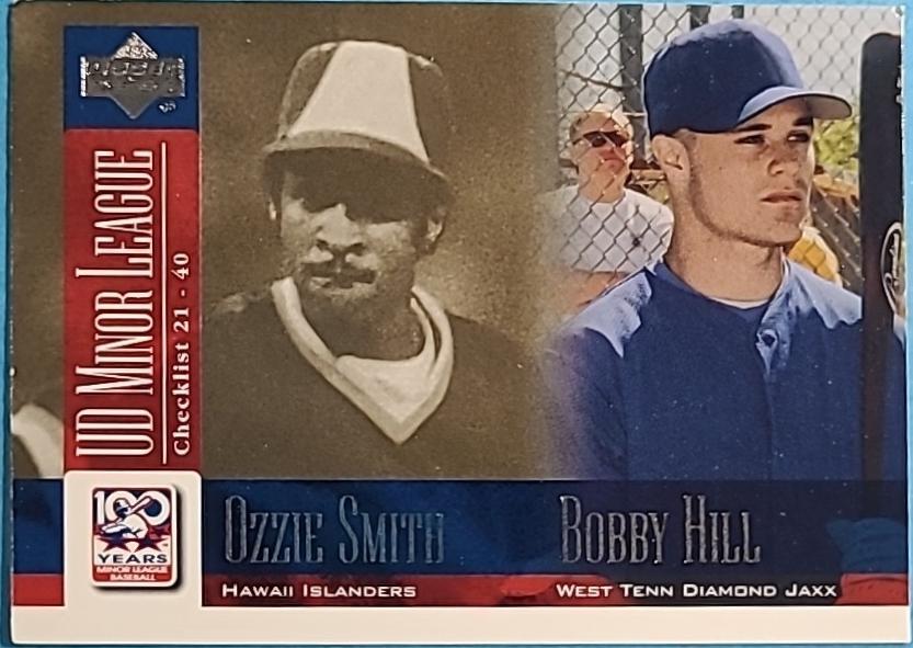Ozzie Smith / Bobby Hill #97 2001 Upper Deck Minor League Baseball