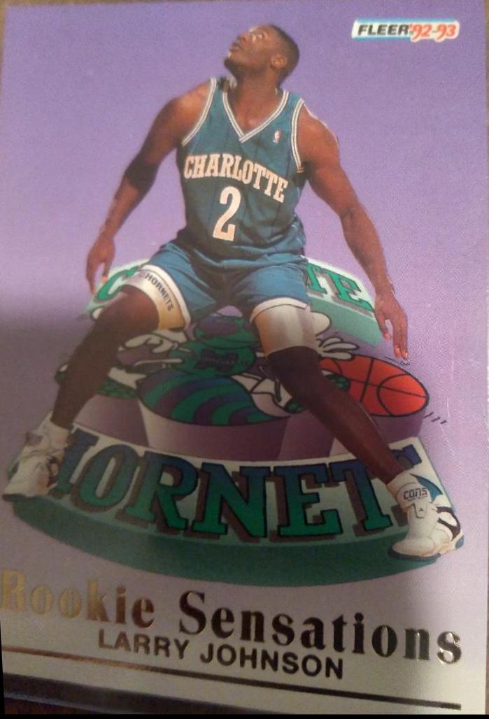 Larry Johnson #5 of 12 Hockey Cards 1993 Fleer Power Play Rookie Standouts