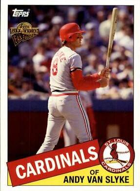 Andy Van Slyke #1 Baseball Cards 2005 Topps All Time Fan Favorites
