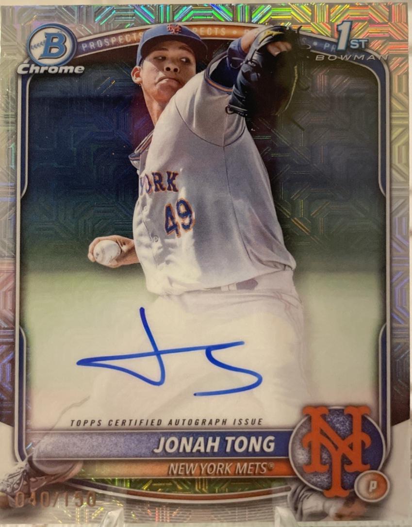 Jonah Tong [Refractor] #CPA-JTO