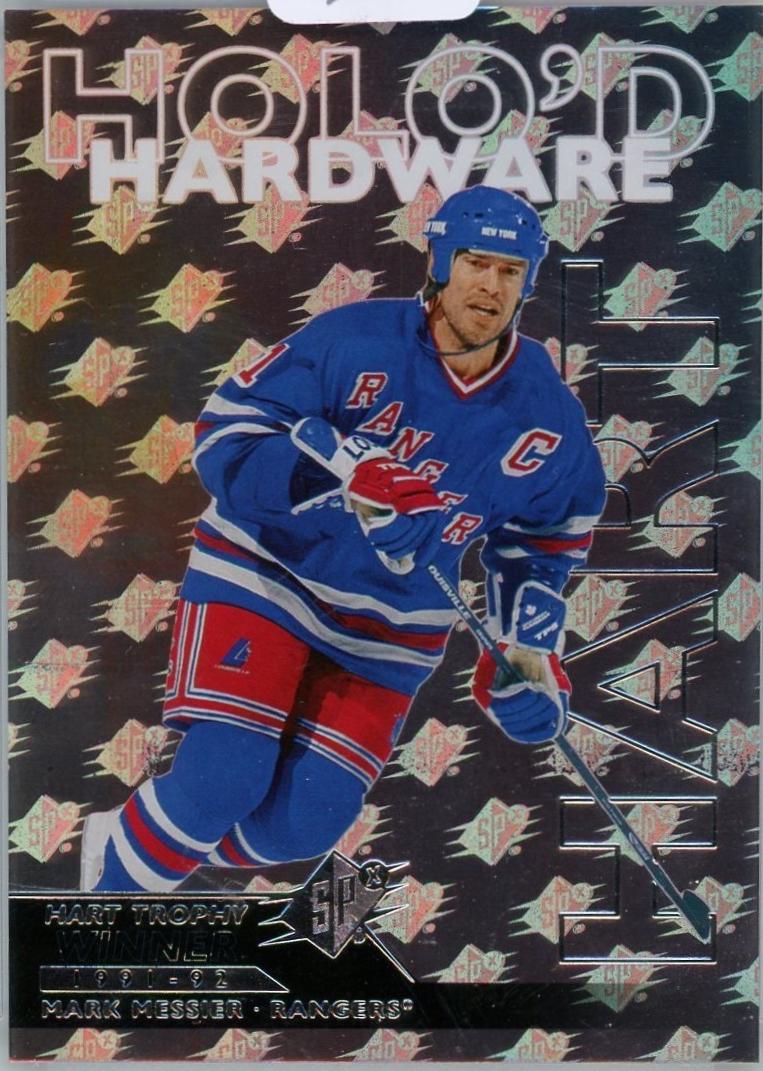 Mark Messier #HH-MM Hockey Cards 2024 SPx Holo’d Hardware