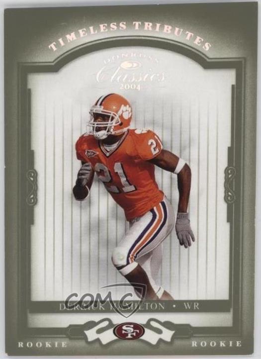 Derrick Hamilton #184 2004 Panini Donruss Classics Football