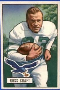 Russ Craft #47 Football Cards 1951 Bowman