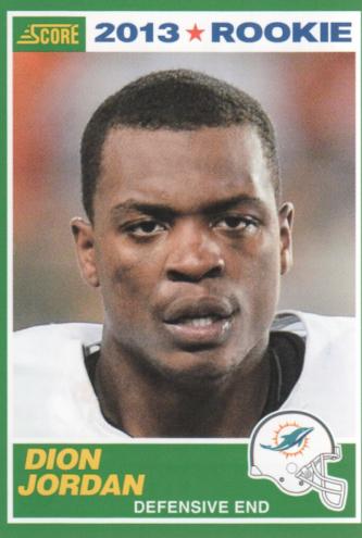 Dion Jordan #361 Football Cards 2013 Panini Score