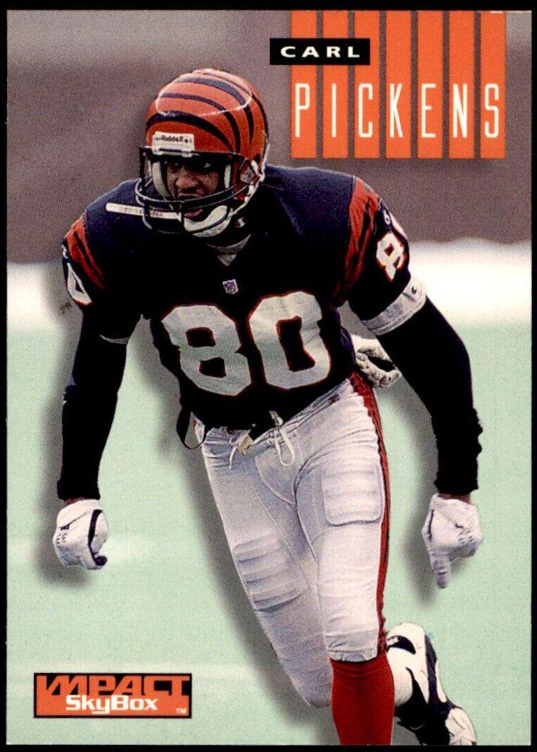 Carl Pickens #46 Football Cards 1994 Skybox Impact