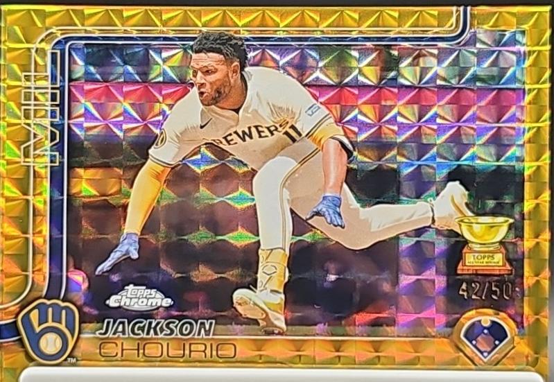 Jackson Chourio [Gold Geometric] #262