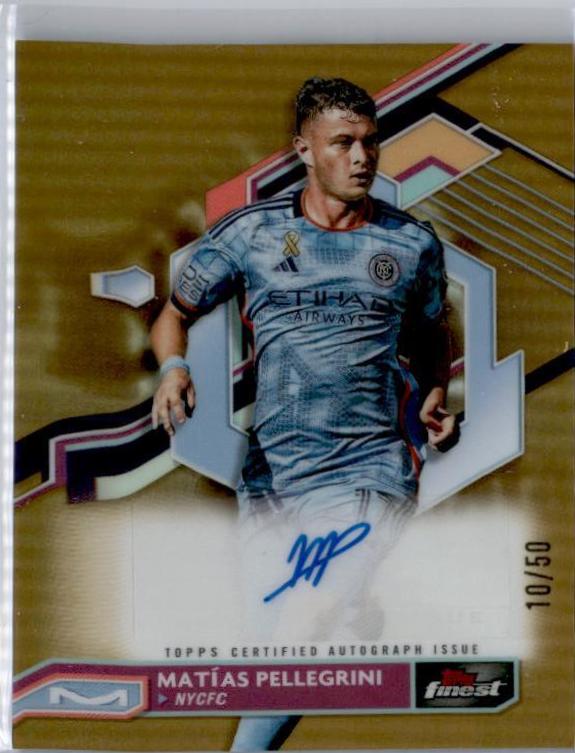 Matias Pellegrini #A-PE 2023 Finest MLS Autograph