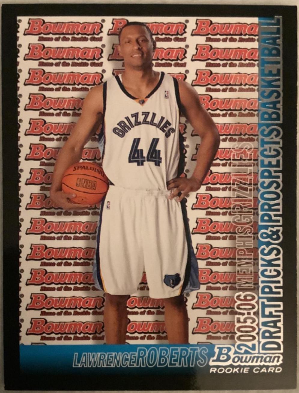 Lawrence Roberts #129 Basketball Cards 2005 Bowman