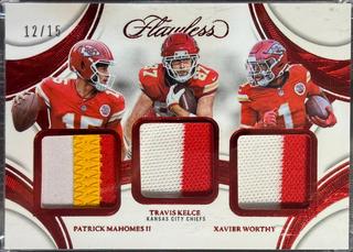 Patrick Mahomes II / Travis Kelce / Xavier Worthy