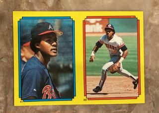 Andres Thomas, Julio Franco, Andre Dawson #41, 207, 13