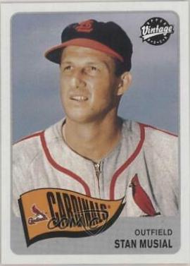 Stan Musial #48 Baseball Cards 2003 Upper Deck Vintage