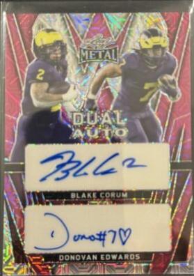 Blake Corum / Donovan Edwards [Pink Mojo] #DA-3