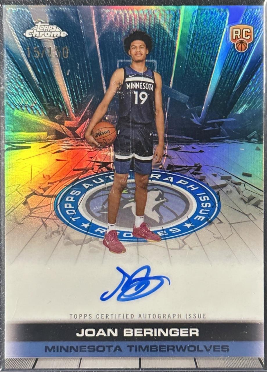 Joan Beringer [Refractor Blue] #TAIR-JB
