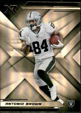 Antonio Brown #5 Football Cards 2019 Panini XR