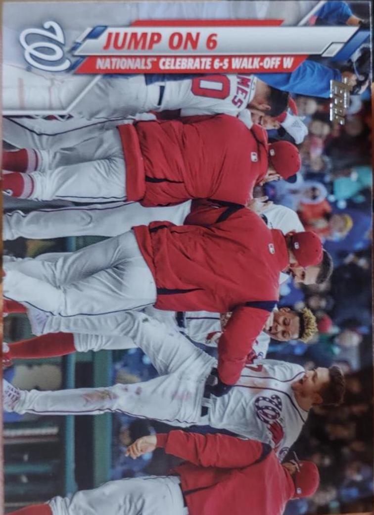 Trea Turner / Wilmer Difo #U-3 2020 Topps Update Baseball