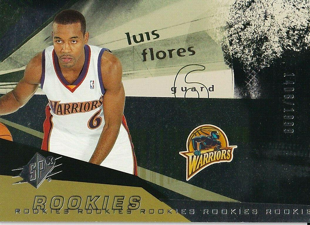 Luis Flores #93 Basketball Cards 2004 Spx