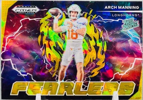 Arch Manning [Gold Ice] #F-AMG Prices | 2025 Panini Prizm Draft