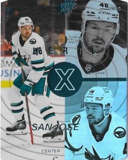 Tomas Hertl #SPX-15 Hockey Cards 2022 Upper Deck 1997-98 SPx Retro
