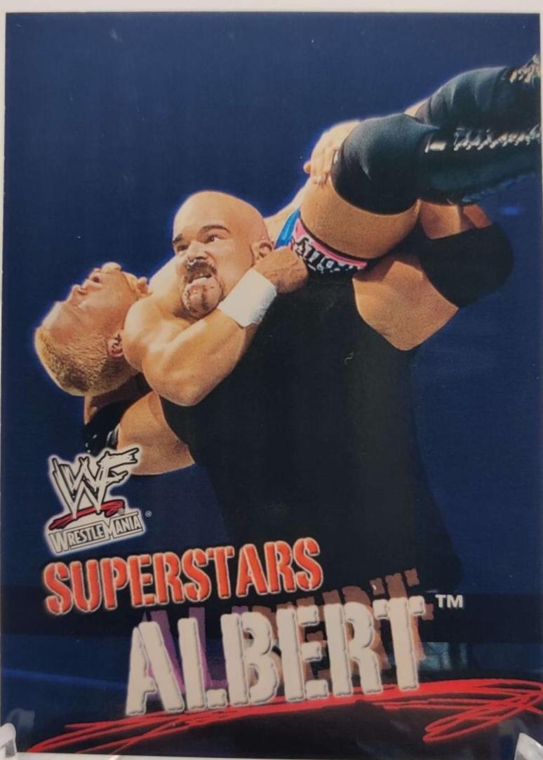 Albert #12 Wrestling Cards 2001 Fleer WWF Wrestlemania
