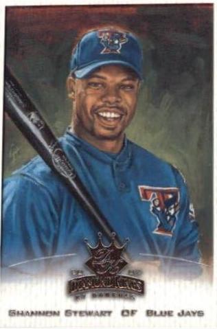 Shannon Stewart #17 Baseball Cards 2002 Donruss Diamond Kings