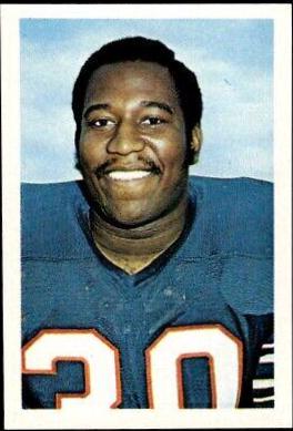 Wayne Patrick #38 Football Cards 1972 NFLPA Wonderful World Stamps