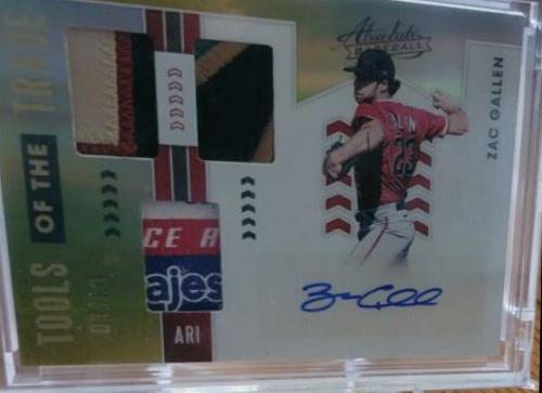 Zac Gallen #112 2020 Panini Absolute Baseball