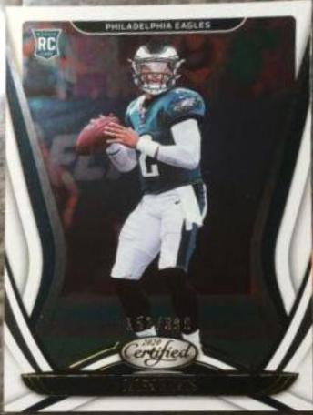 Jalen Hurts #114 Football Cards 2020 Panini Certified