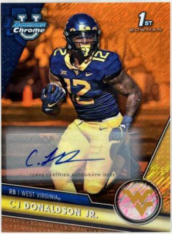 CJ Donaldson Jr. [Orange Shimmer] #156
