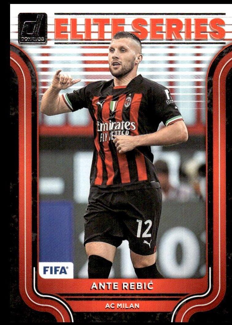 Ante Rebic #1 Soccer Cards 2022 Panini Donruss Elite Series