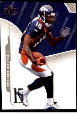 Brandon Marshall #38 Football Cards 2008 SP Authentic