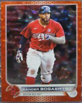 Xander Bogaerts [Orange Foilboard] #8