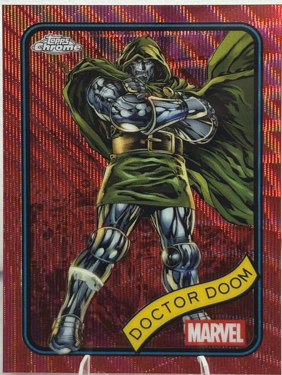 Doctor Doom Red Wave Refractor