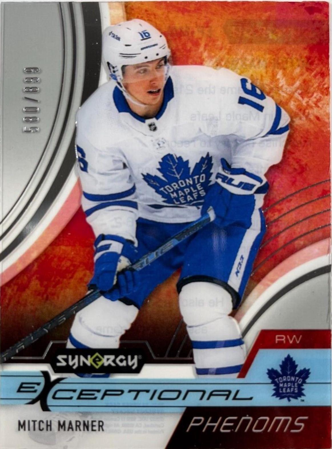 Mitch Marner #EP-MM Hockey Cards 2021 Upper Deck Synergy Exceptional Phenoms