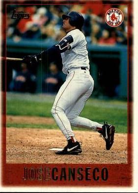 Jose Canseco #246 Baseball Cards 1997 Topps