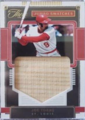 Joe Torre #JS-JT 2022 Panini Three and Two Baseball Jumbo Swatches
