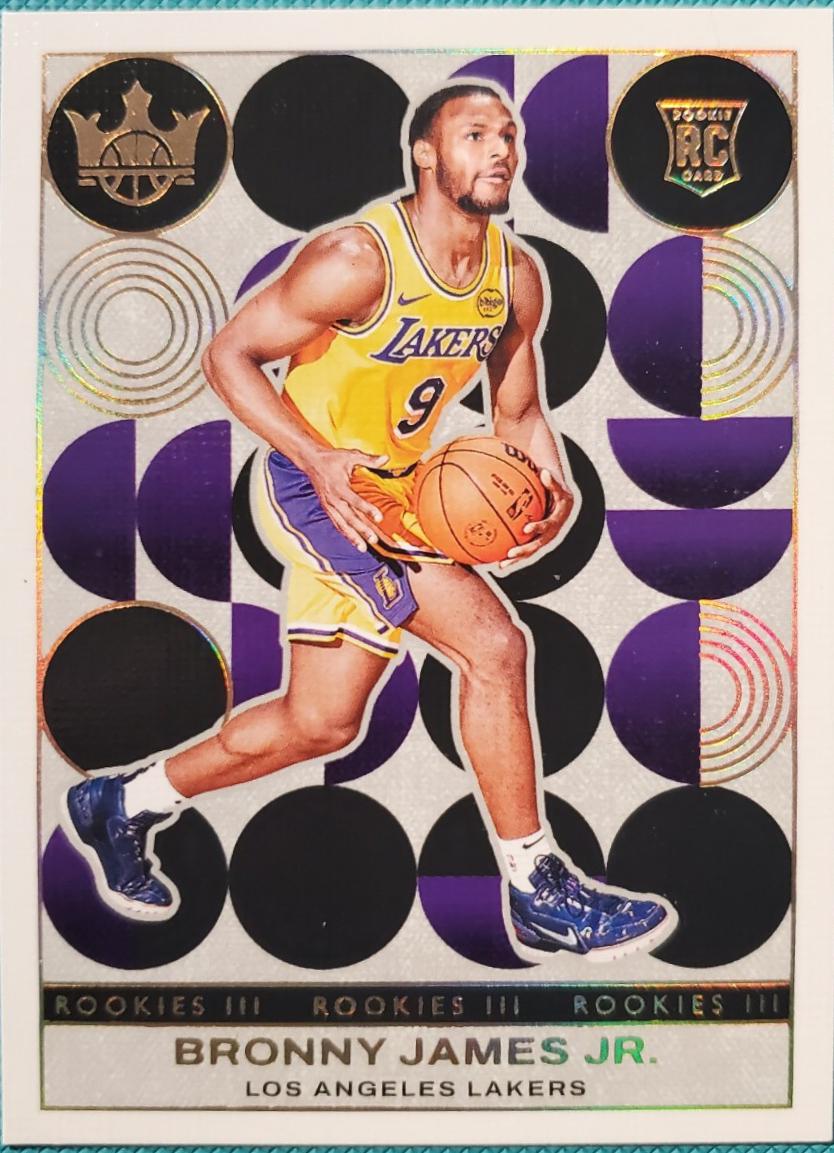 Bronny James Jr. #190 Basketball Cards 2024 Panini Court Kings