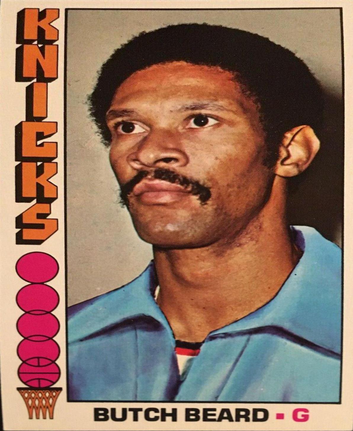 Butch Beard #6 Basketball Cards 1976 Topps